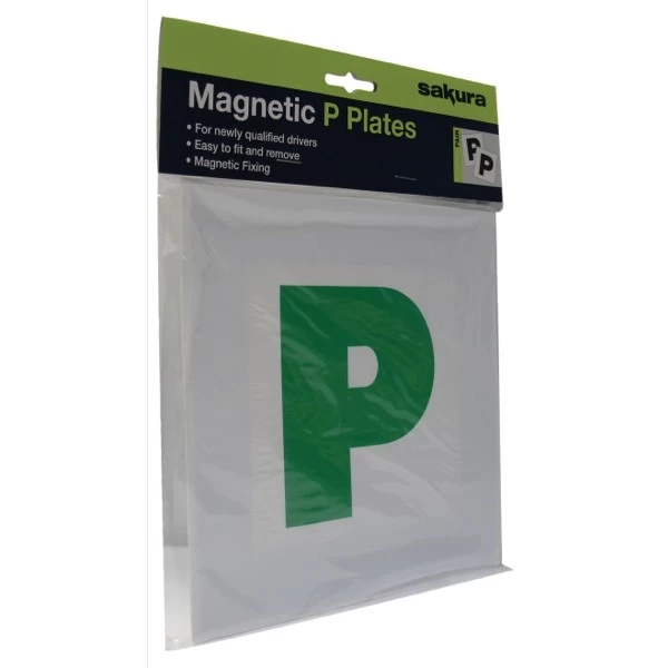 Sakura P Plates With Magnetic Strip 3 Sakura P Plates With Magnetic Strip