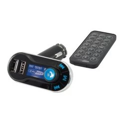 Caliber Bluetooth Handsfree FM Transmitter - Calling & Music Streaming