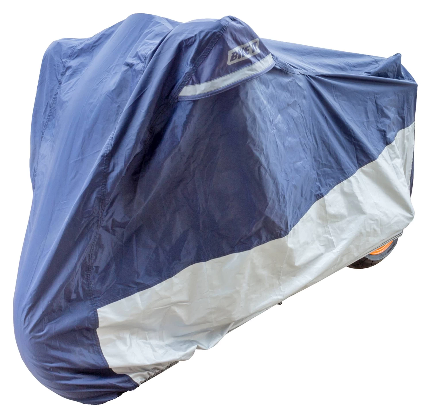 Bike_it Bike It Deluxe Heavy Duty Rain Cover - Blue/Silver - Large Fits 750-1000cc 3 Bike_it Bike It Deluxe Heavy Duty Rain Cover - Blue/Silver - Large Fits 750-1000cc